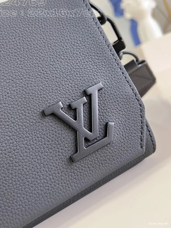 First bag ru LOUIS Messenger Takeoff VUITTON PM-22*16.5*7CM 0731